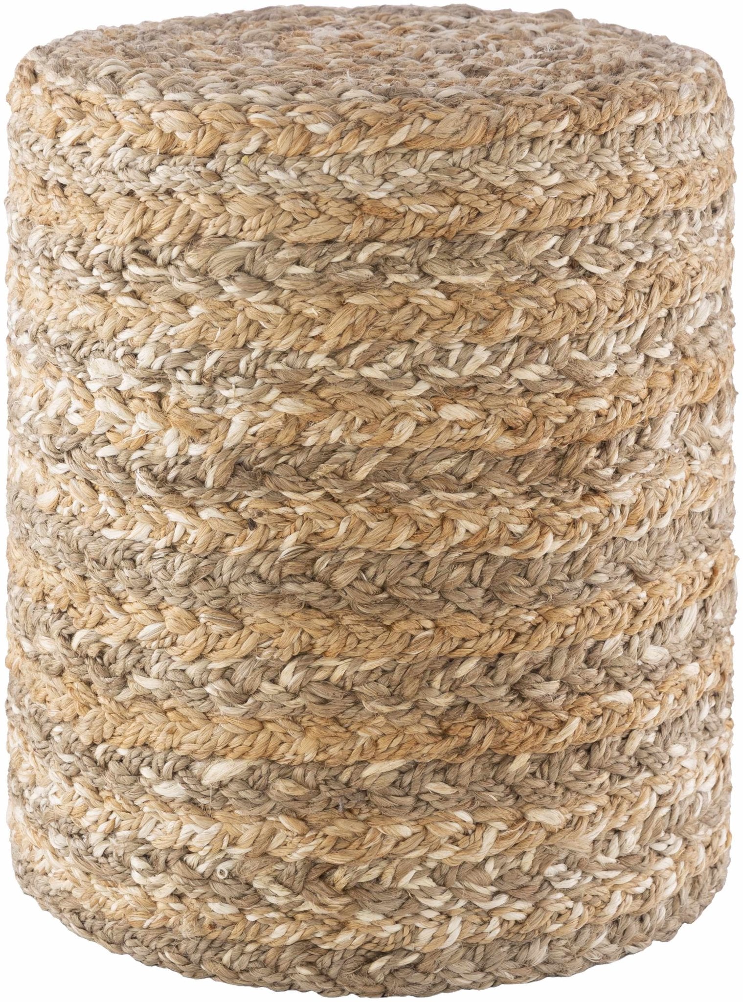 Ranskill Cotton Knitted Pouf - Quahog Bay Bedding