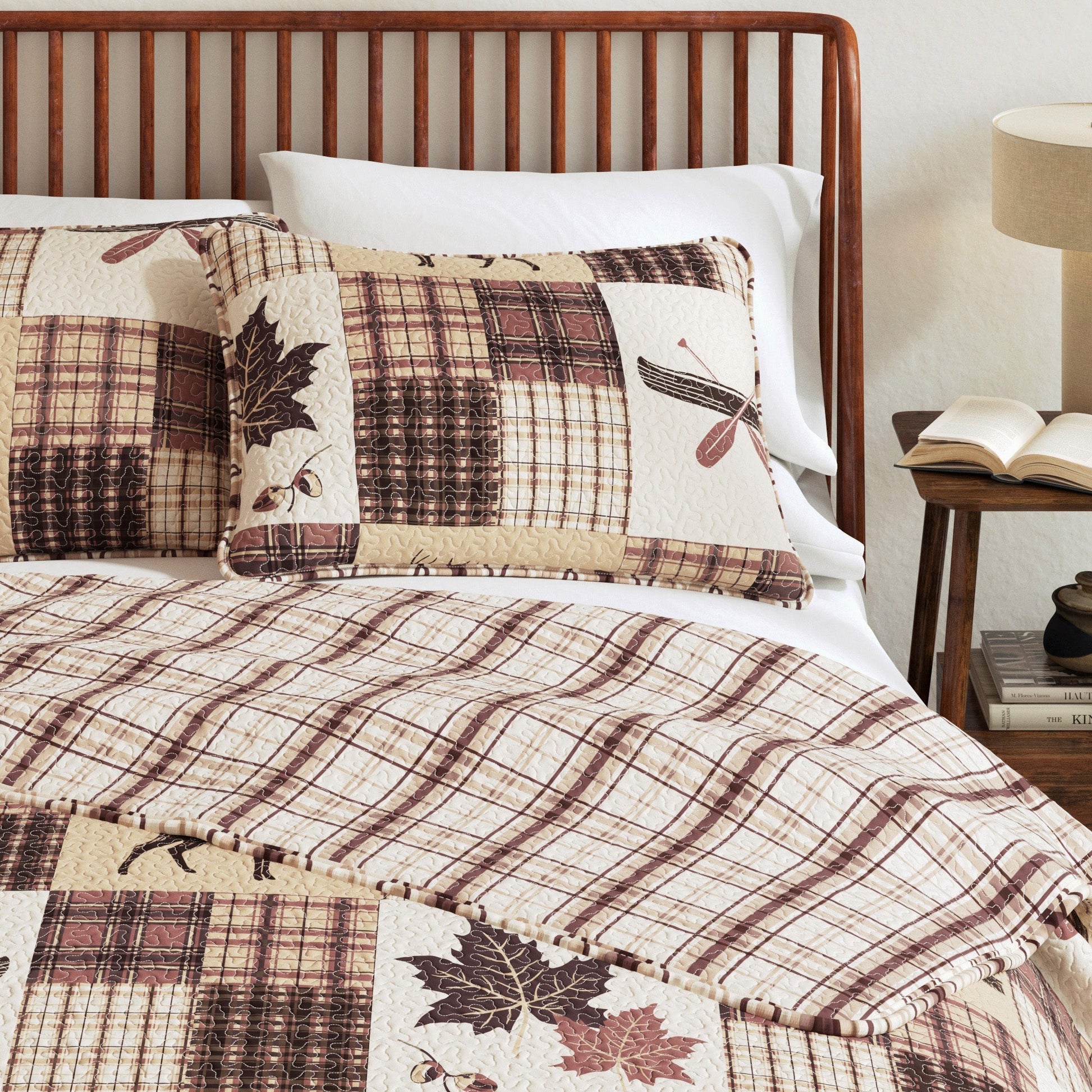 Redwood Lodge 3 Piece Quilt Set - Fall Quilts - Quahog Bay Bedding