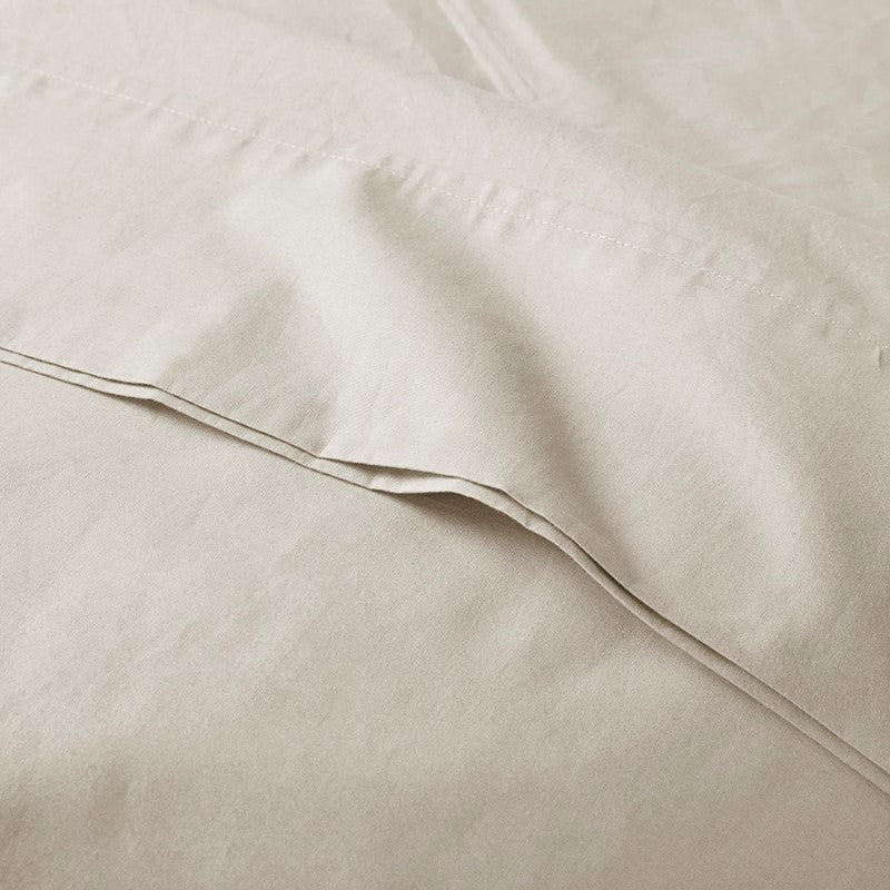 Relaxed Cotton Percale Sheet Set - 200TC 100% Cotton Percale Sheets - Quahog Bay Bedding