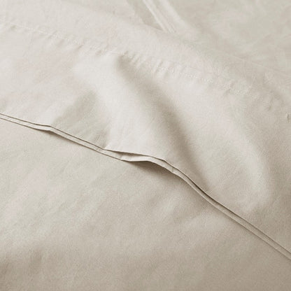 Relaxed Cotton Percale Sheet Set - 200TC 100% Cotton Percale Sheets - Quahog Bay Bedding