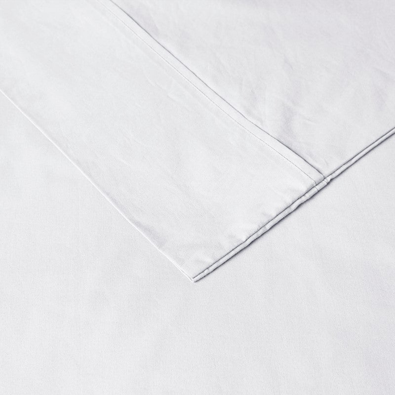 Relaxed Cotton Percale Sheet Set - 200TC 100% Cotton Percale Sheets - Quahog Bay Bedding