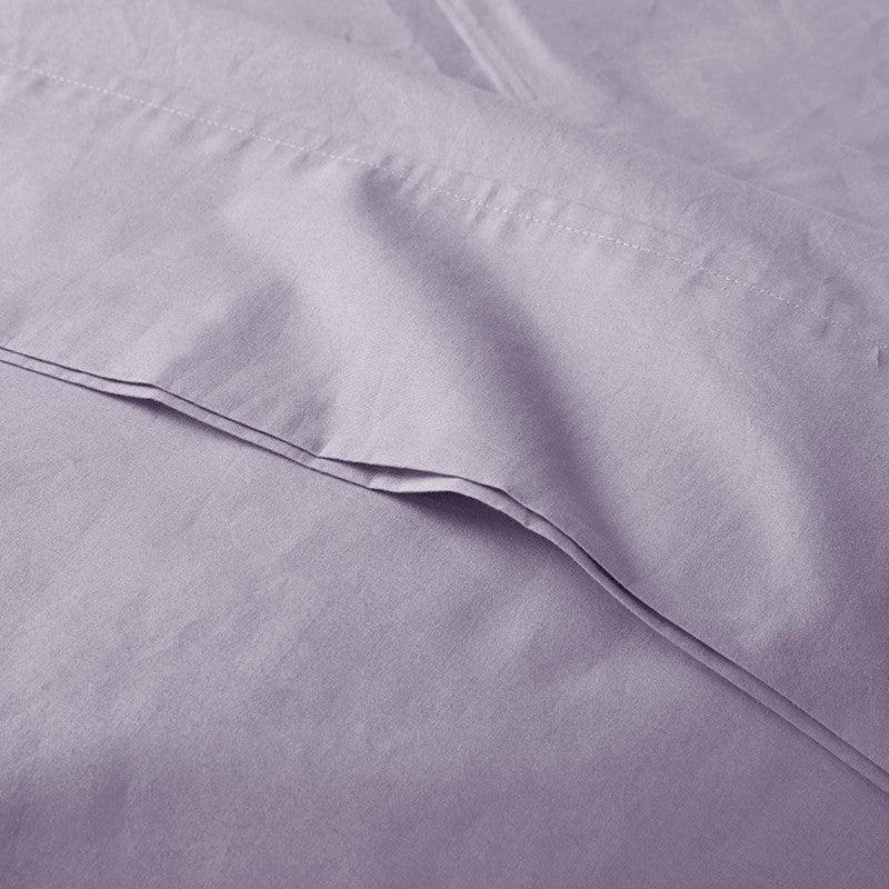 Relaxed Cotton Percale Sheet Set - 200TC 100% Cotton Percale Sheets - Quahog Bay Bedding