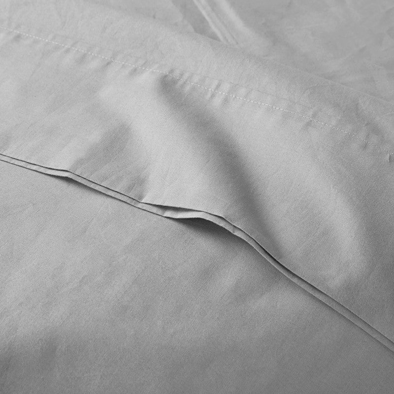 Relaxed Cotton Percale Sheet Set - 200TC 100% Cotton Percale Sheets - Quahog Bay Bedding