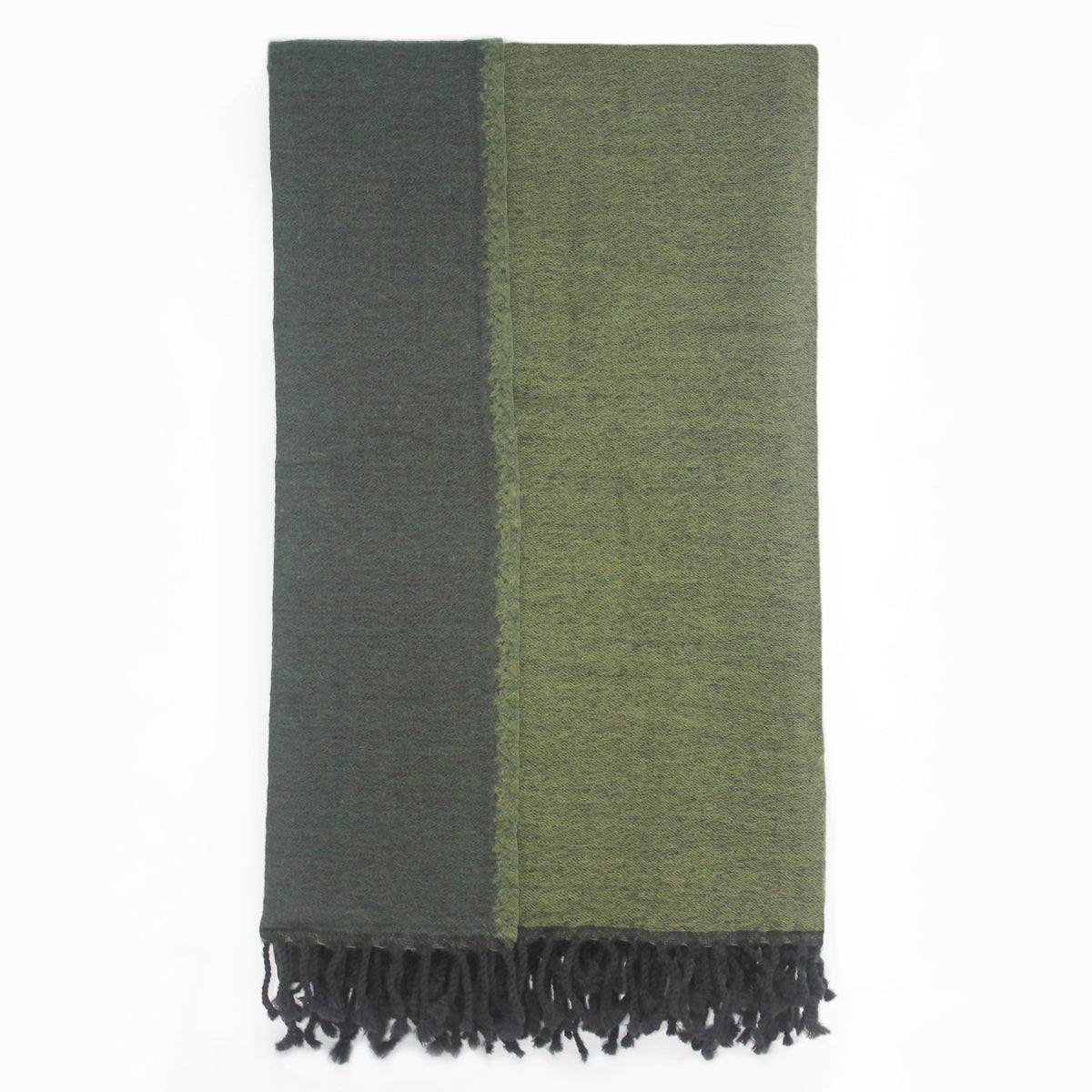 Reversible 100% Merino Wool Throw - Quahog Bay Bedding