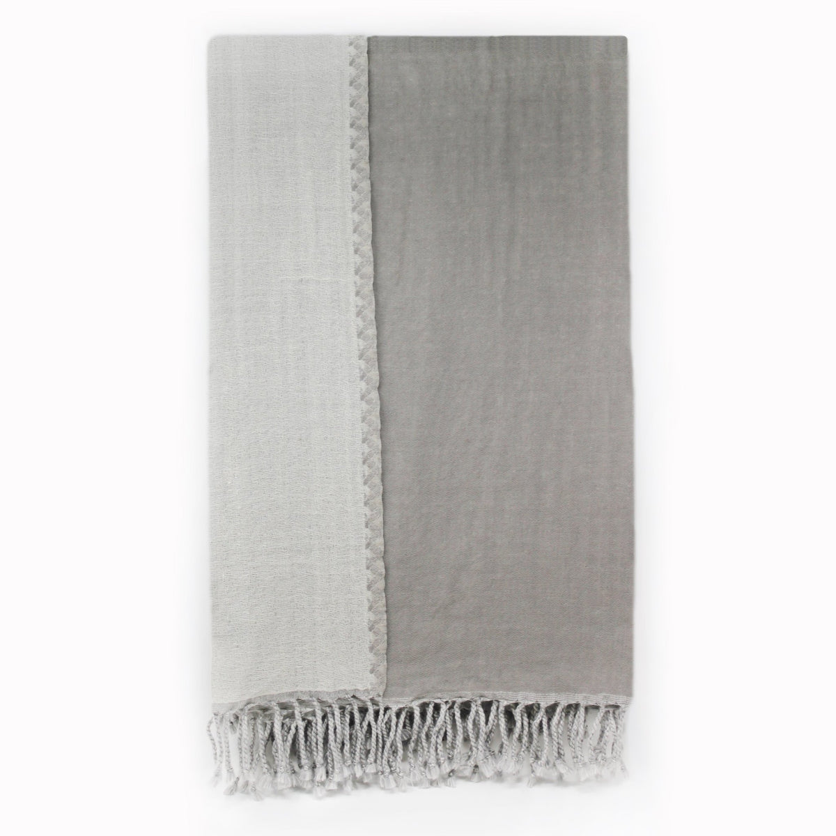 Reversible 100% Merino Wool Throw - Quahog Bay Bedding