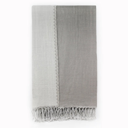 Reversible 100% Merino Wool Throw - Quahog Bay Bedding