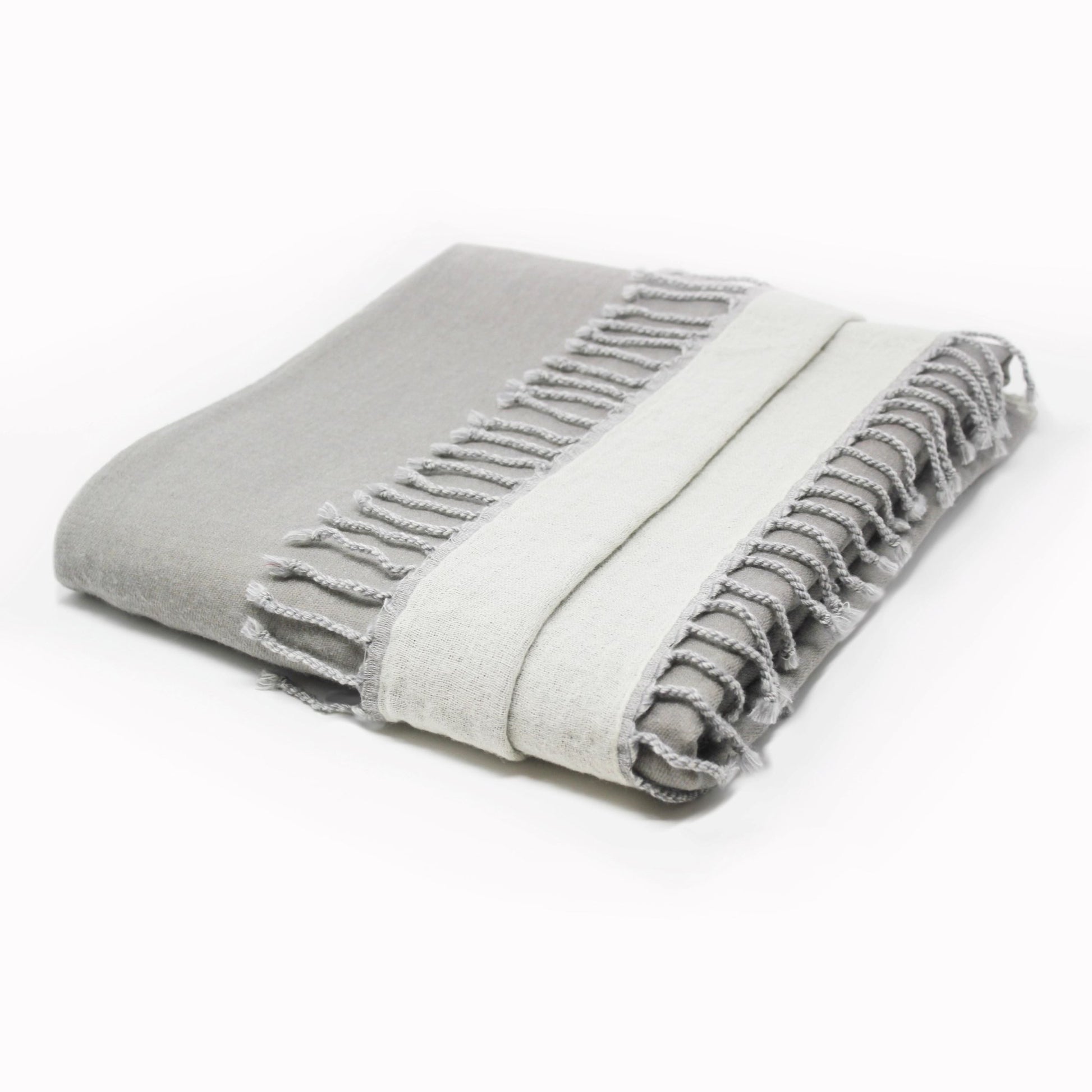 Reversible 100% Merino Wool Throw - Quahog Bay Bedding