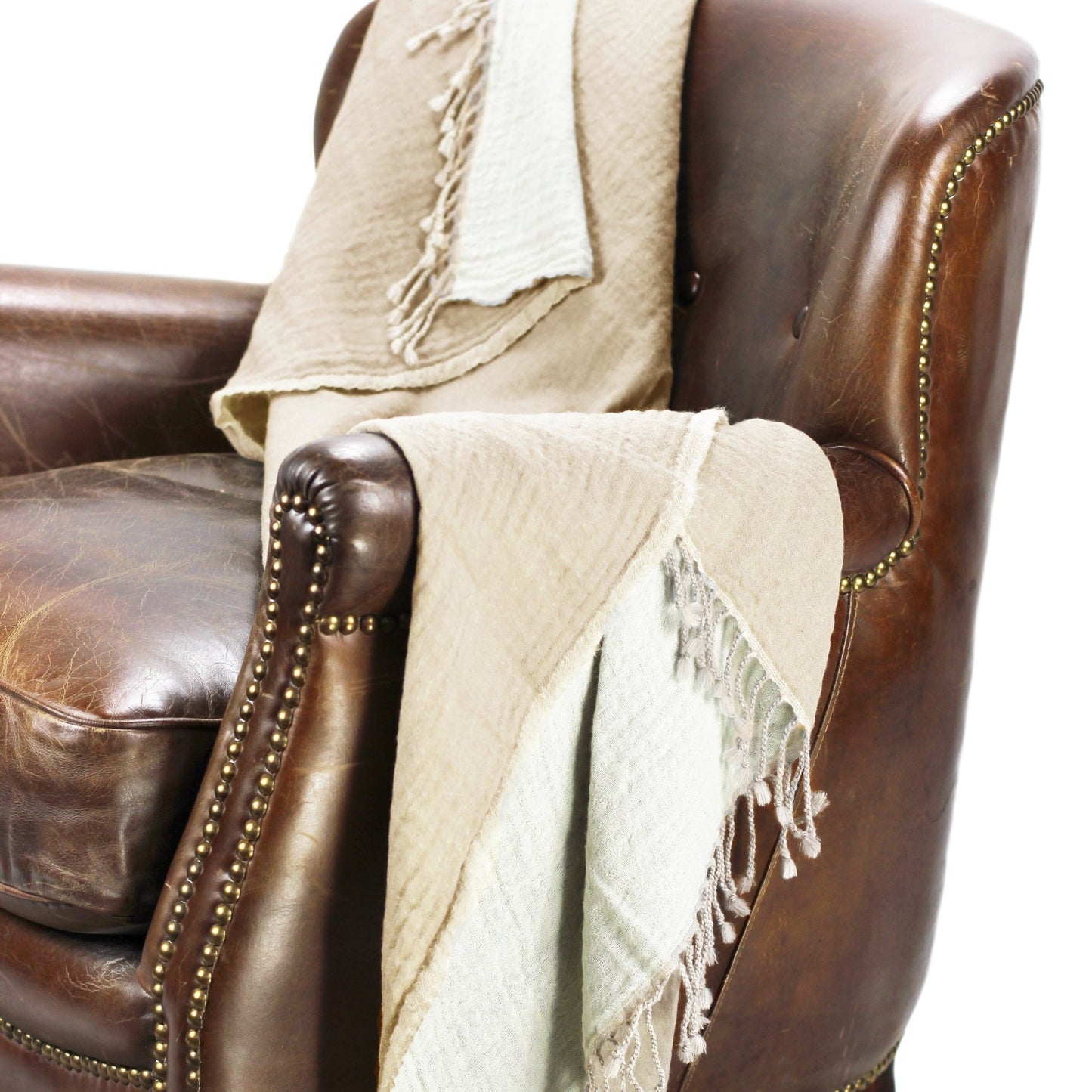 Reversible 100% Merino Wool Throw - Quahog Bay Bedding