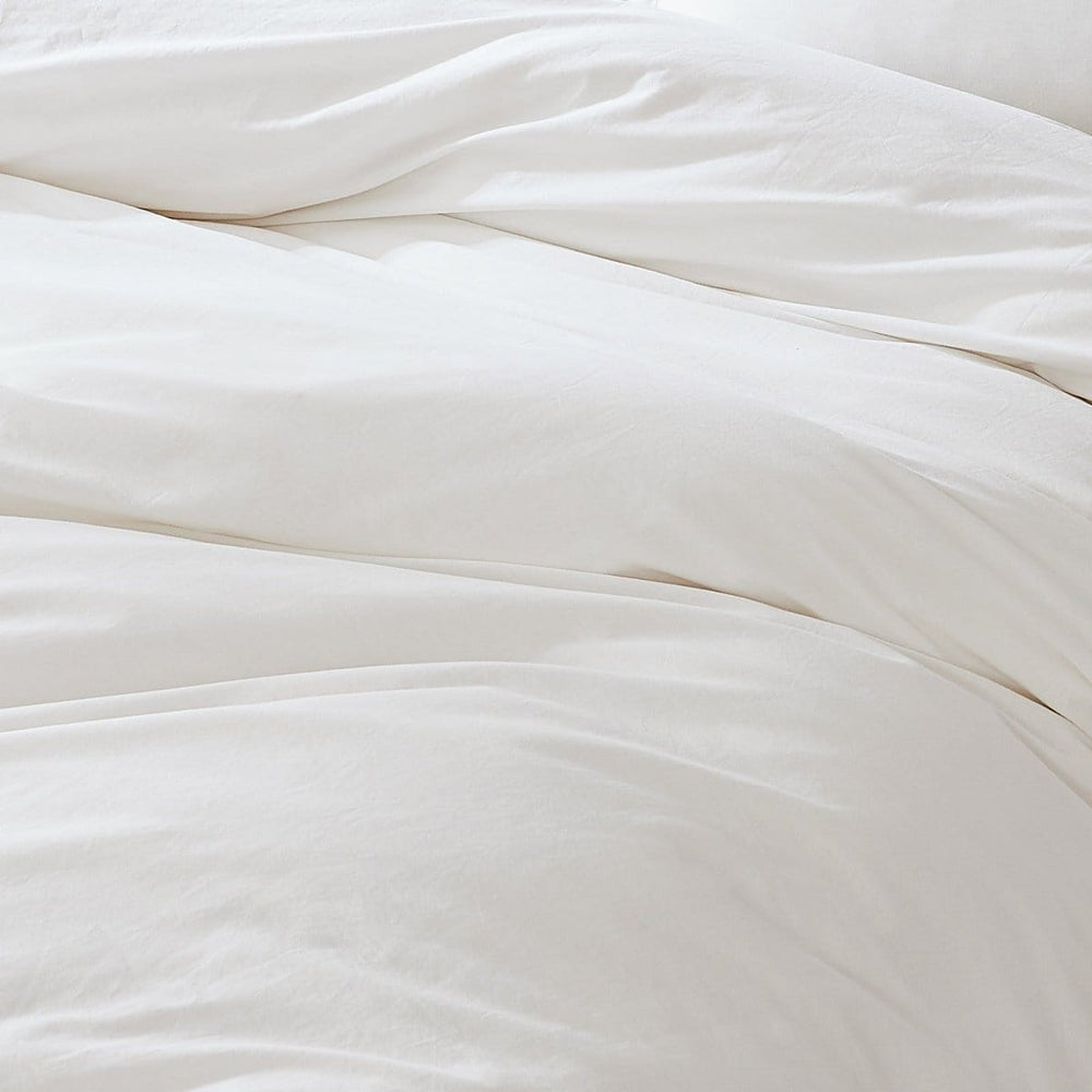 Reyna Contrast Edge Cotton Duvet Cover Set - Quahog Bay Bedding