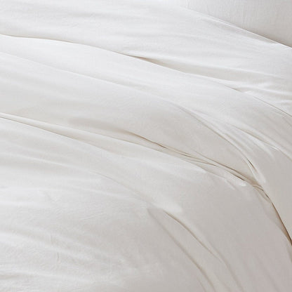 Reyna Contrast Edge Cotton Duvet Cover Set - Quahog Bay Bedding