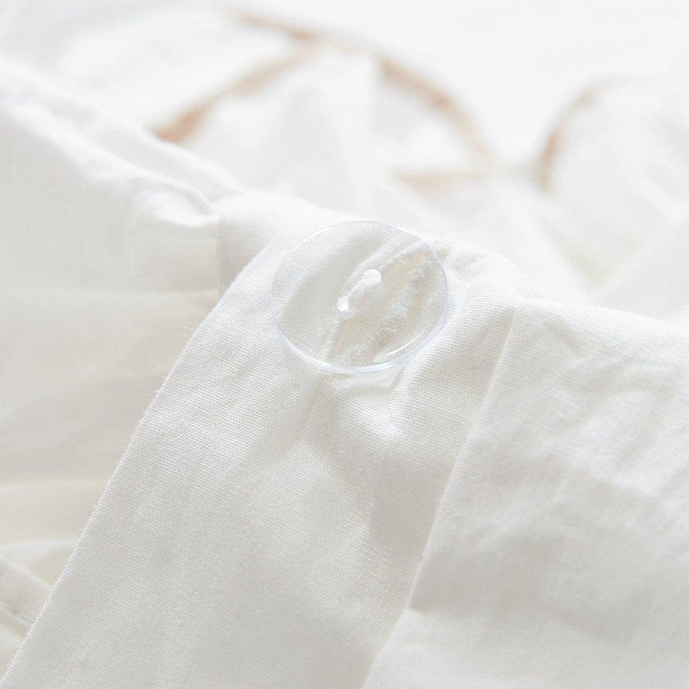Reyna Contrast Edge Cotton Duvet Cover Set - Quahog Bay Bedding