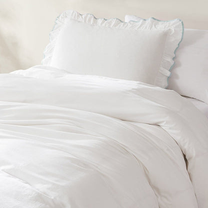 Reyna Contrast Edge Cotton Duvet Cover Set - Quahog Bay Bedding