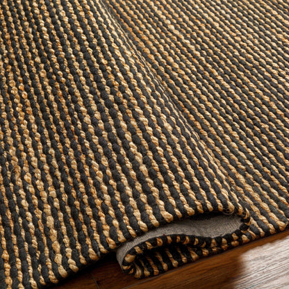 Riki Black Area Rug - Quahog Bay Bedding