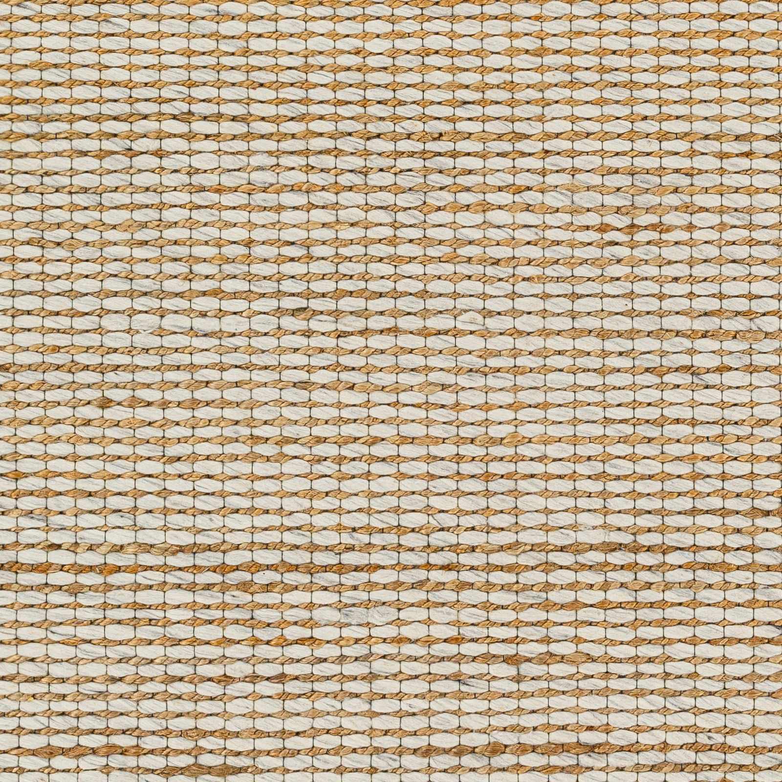 Riki Cream Jute - Wool Blend Rug - Quahog Bay Bedding