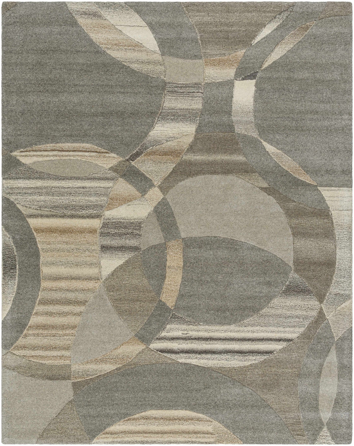 Rillton Modern Wool Rug