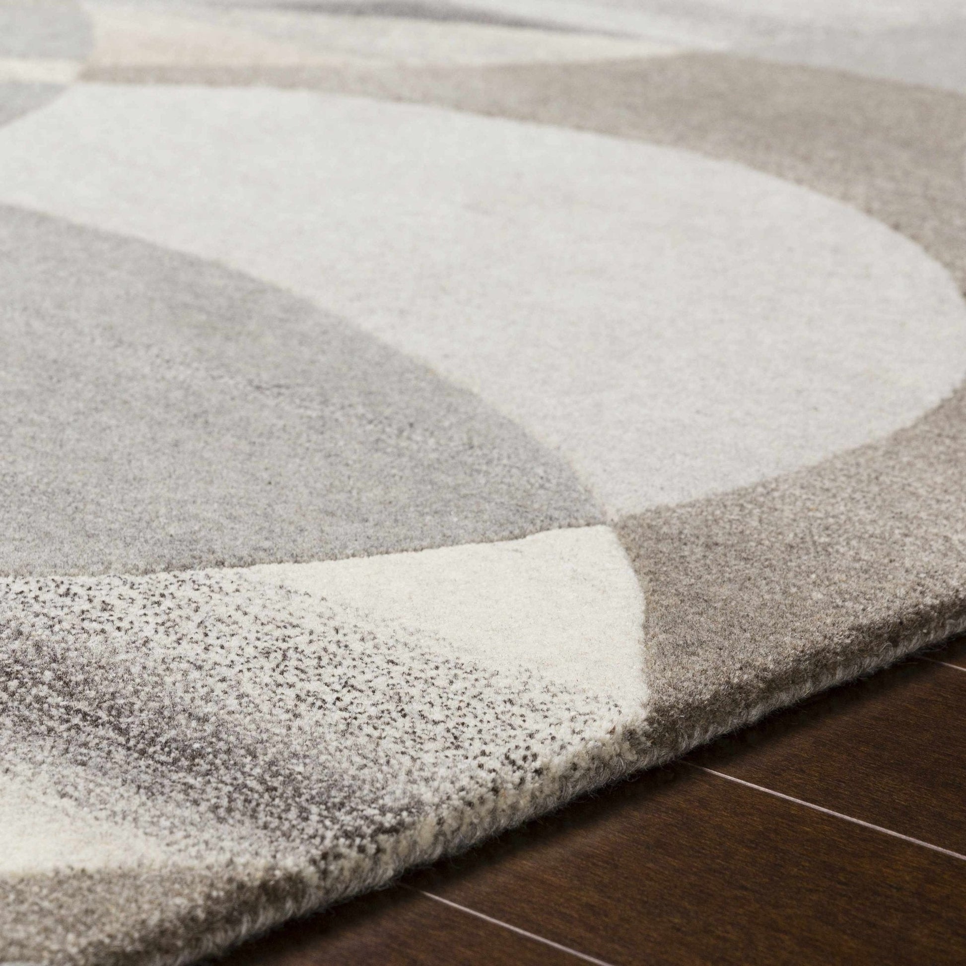Rillton Modern Wool Rug - Quahog Bay Bedding