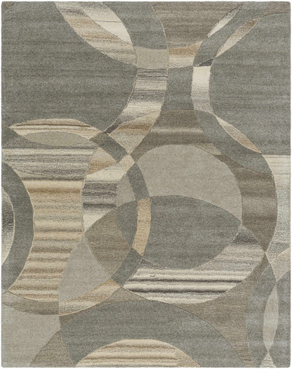 Rillton Modern Wool Rug - Quahog Bay Bedding