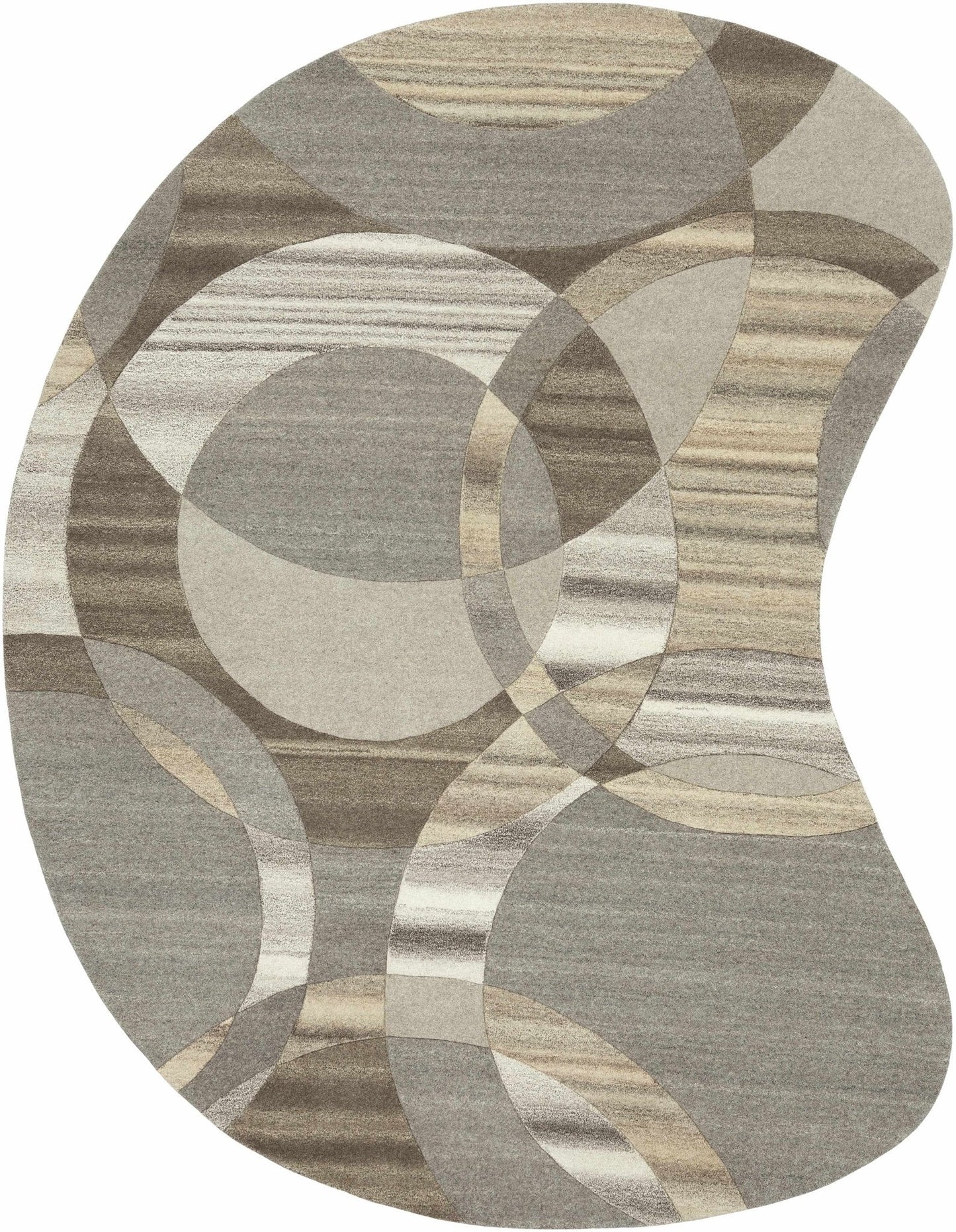Rillton Modern Wool Rug - Quahog Bay Bedding