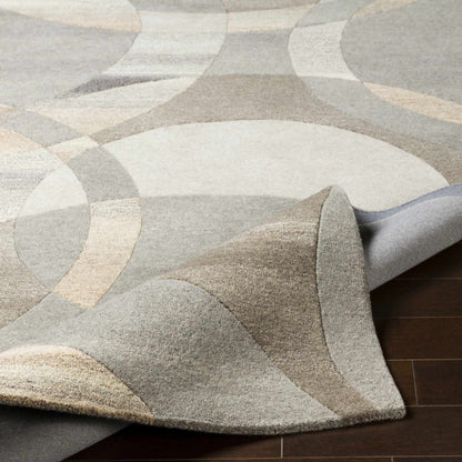 Rillton Modern Wool Rug - Quahog Bay Bedding