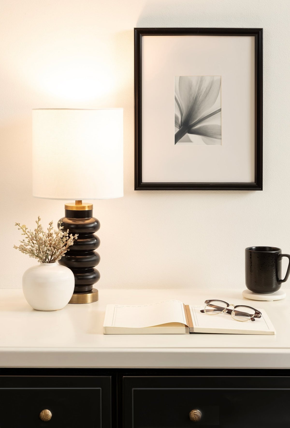 Rogala Table Lamp | Coastal Lamps & Lighting | Blue - Quahog Bay Bedding