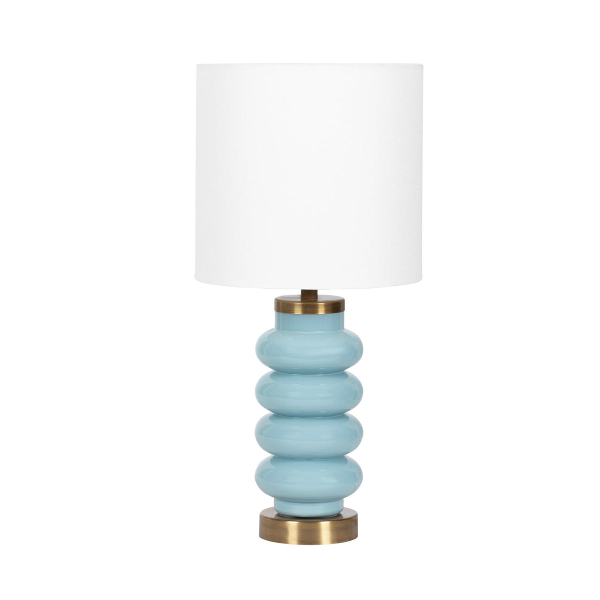 Rogala Table Lamp | Coastal Lamps & Lighting | Blue - Quahog Bay Bedding