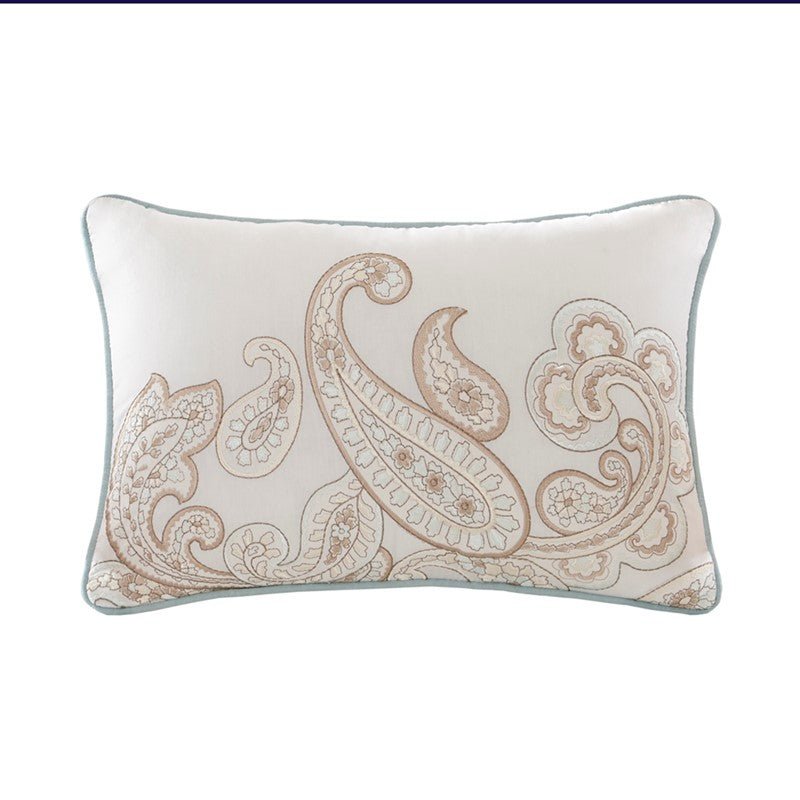 Ronan 4 Piece Cotton Quilt Set with Throw Pillow - Floral Medallion Quilt Sets - Quahog Bay Bedding