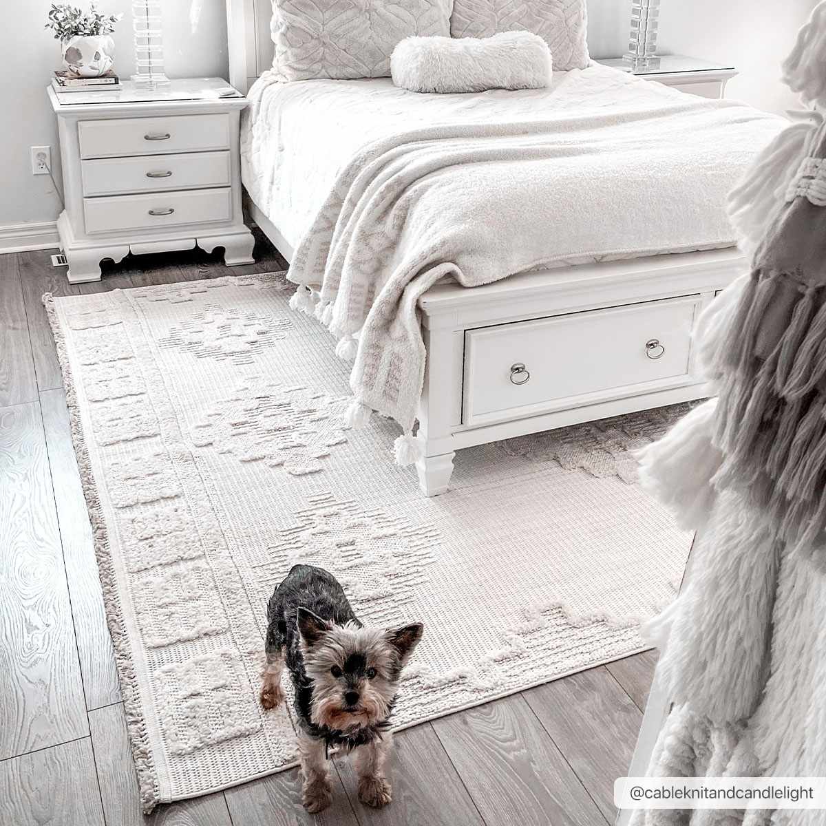 Rosales High - Low Rustic Rug - Quahog Bay Bedding