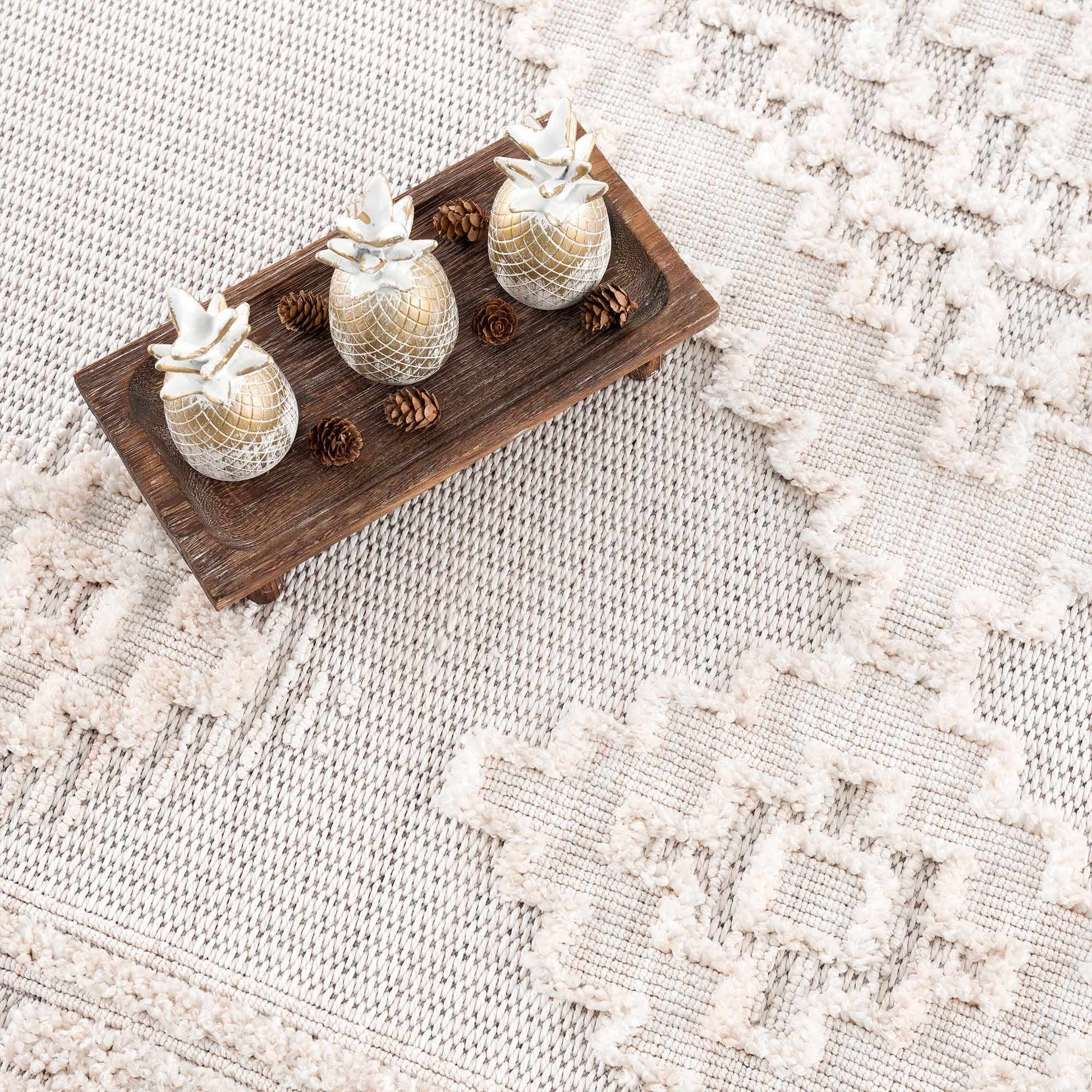 Rosales High - Low Rustic Rug - Quahog Bay Bedding