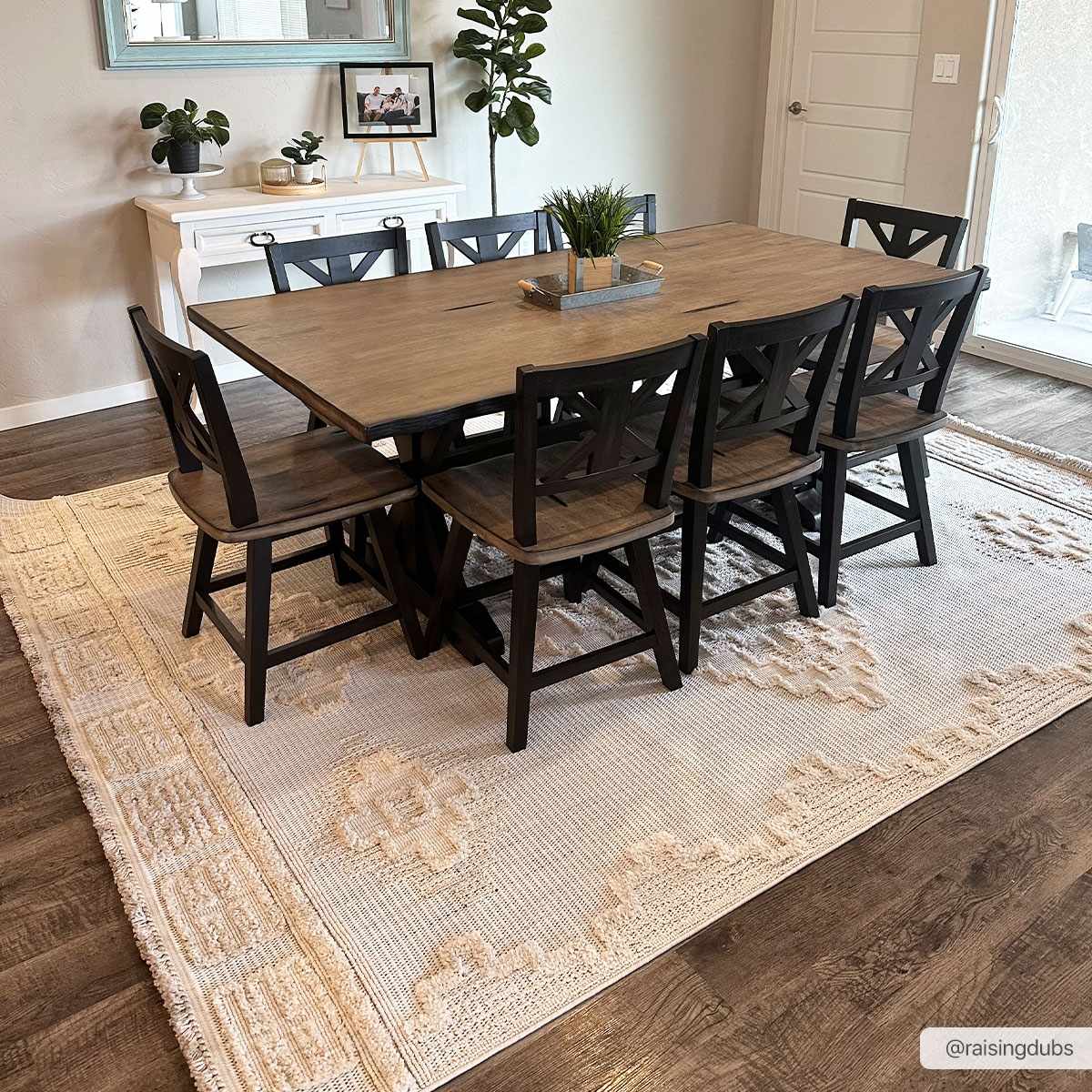 Rosales High - Low Rustic Rug - Quahog Bay Bedding