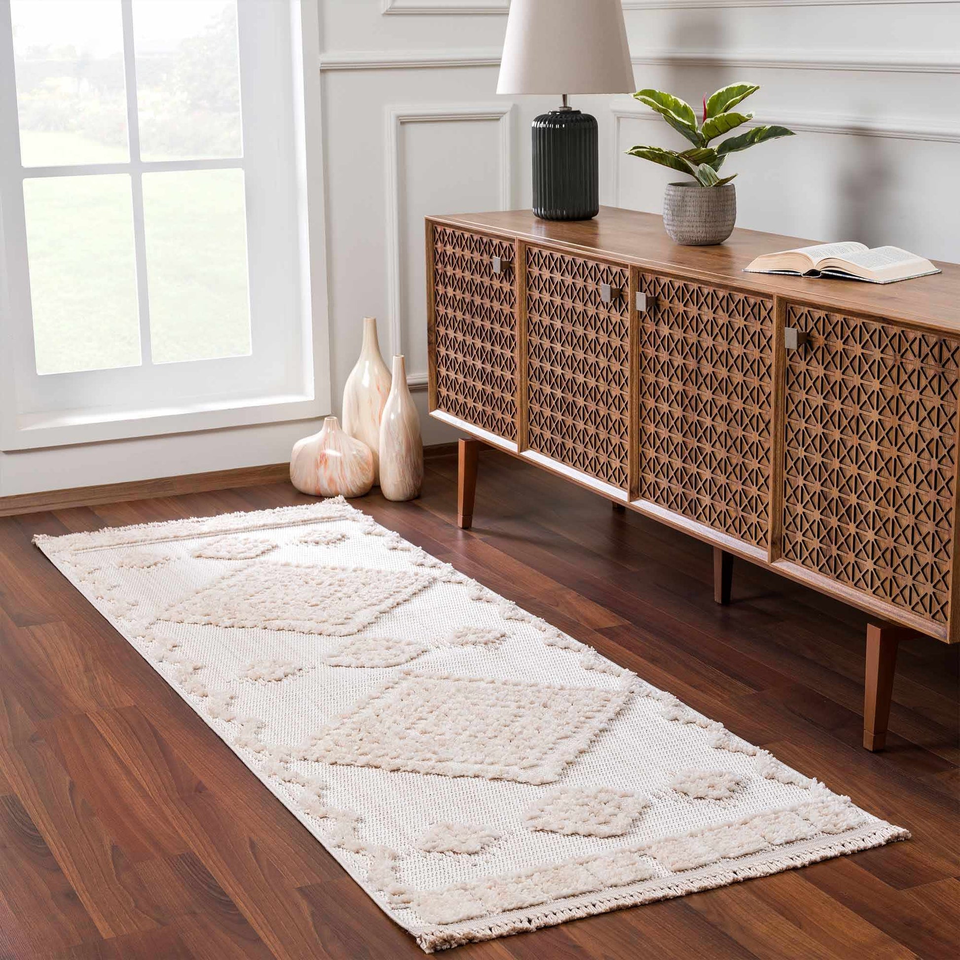 Rosales High - Low Rustic Rug - Quahog Bay Bedding