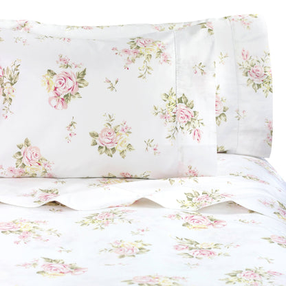 Rose Bouquet Sheet Set - Floral Sheet Sets - Quahog Bay Bedding
