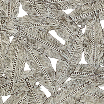 Rossi Textured Feather 3 - piece Metal Disc Wall Decor Set - Blue - Quahog Bay Bedding