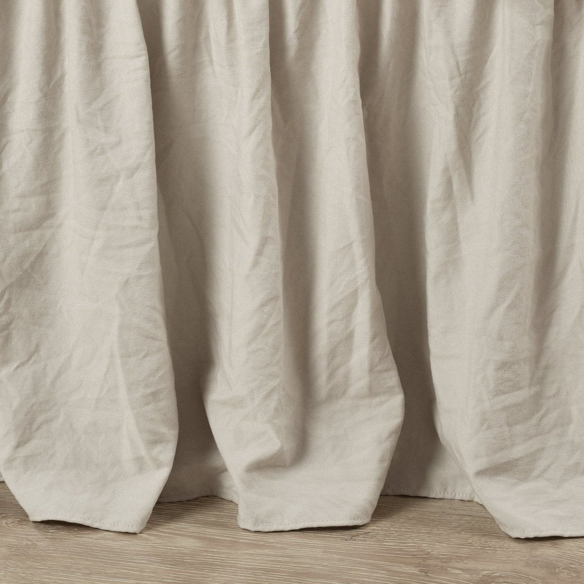 Ruched Ruffle Elastic Easy Wrap Around Bed Skirt - Quahog Bay Bedding
