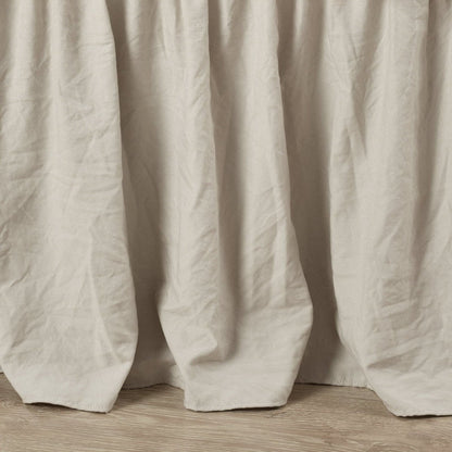 Ruched Ruffle Elastic Easy Wrap Around Bed Skirt - Quahog Bay Bedding