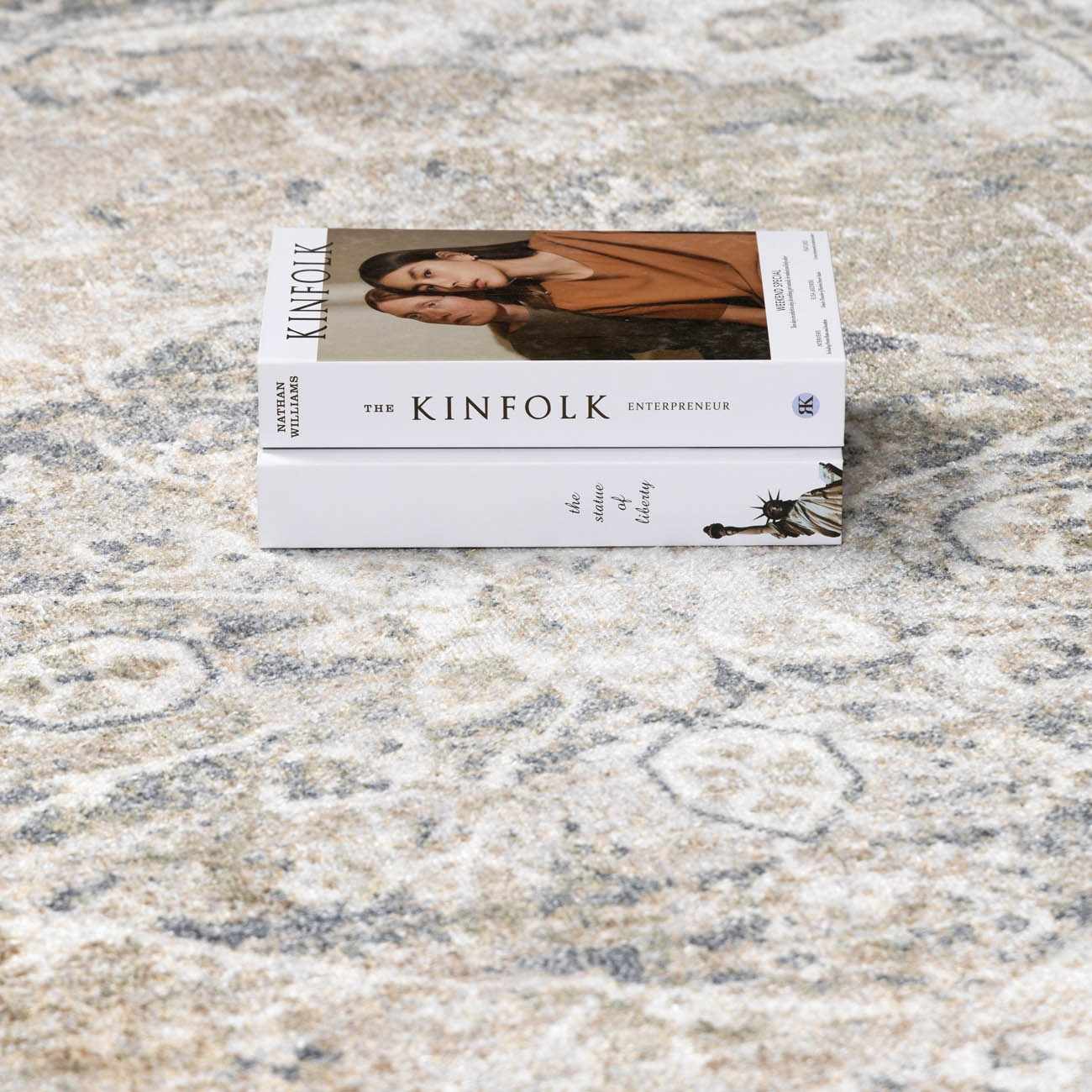 Rudo Beige Flat Pile Washable Rug - Quahog Bay Bedding