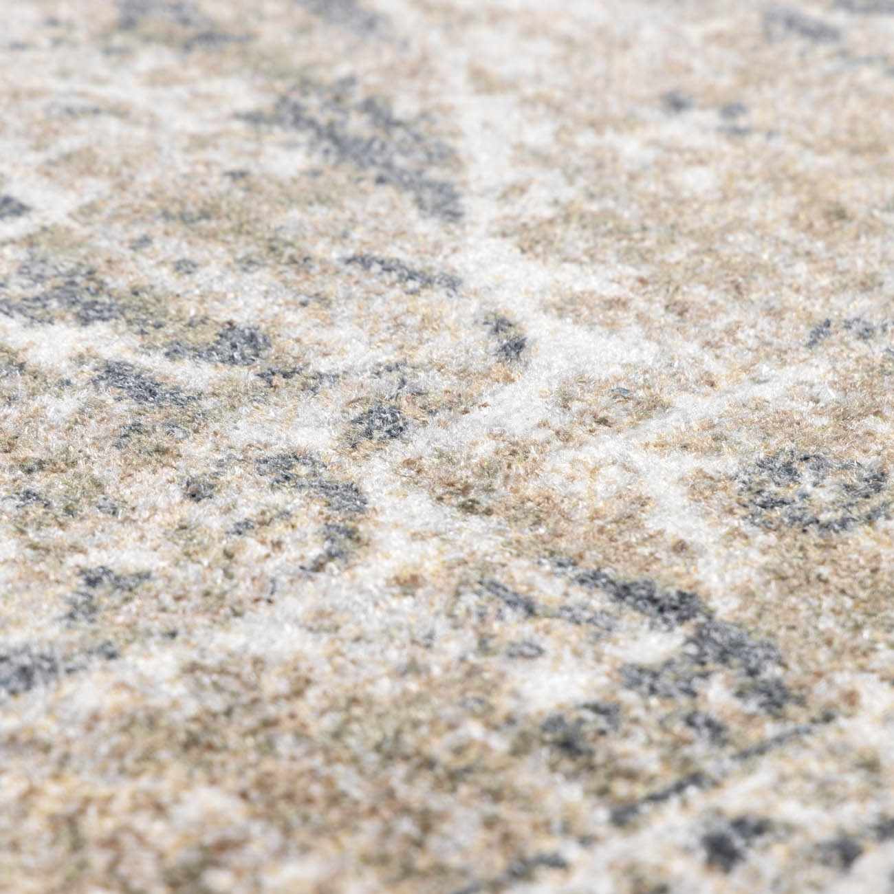 Rudo Beige Flat Pile Washable Rug - Quahog Bay Bedding