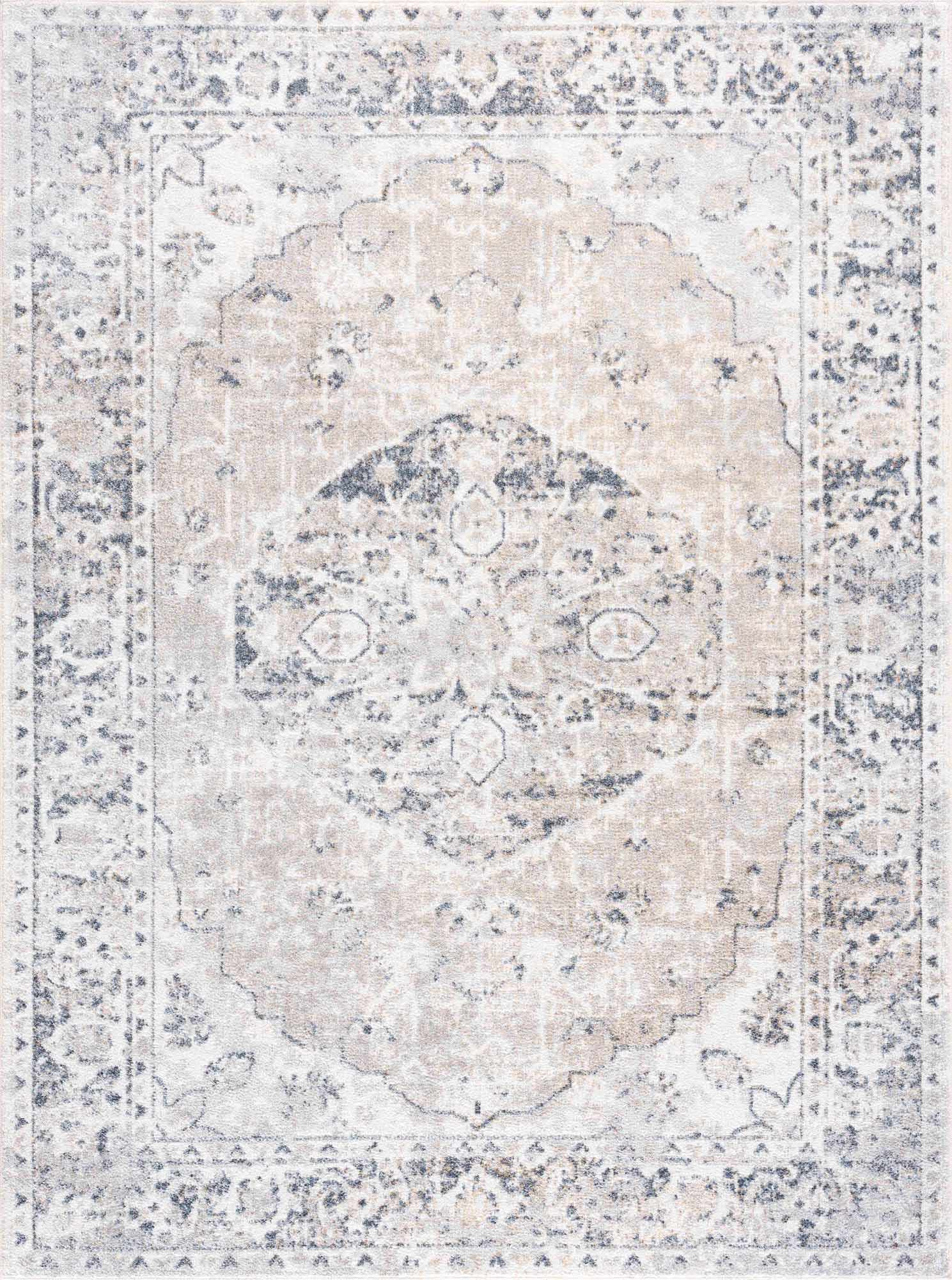 Rudo Flat Pile Washable Rug - Quahog Bay Bedding
