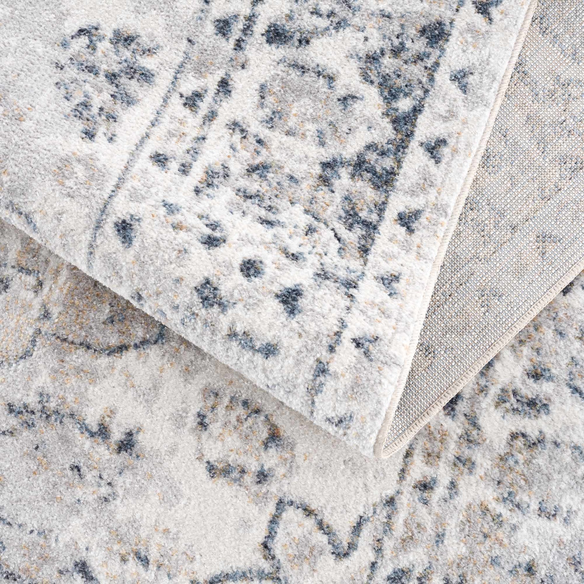 Rudo Flat Pile Washable Rug - Quahog Bay Bedding