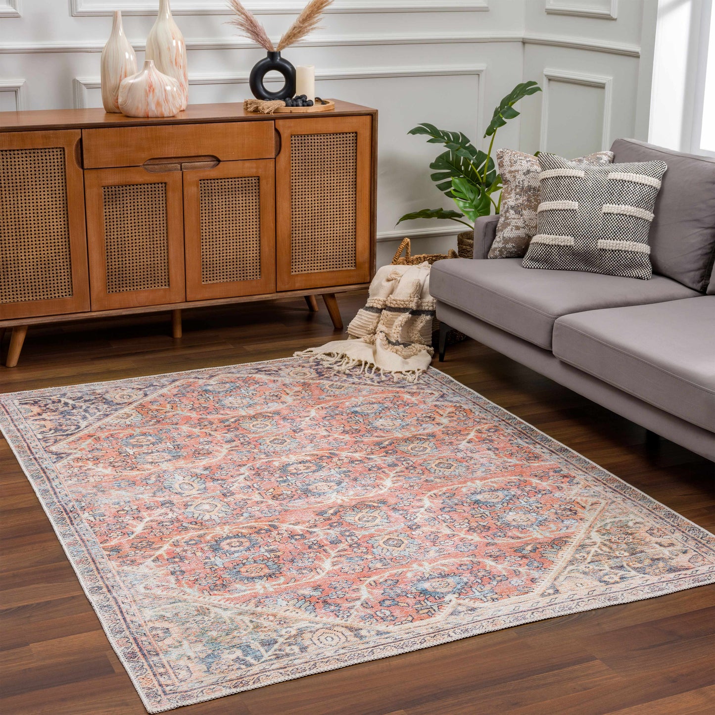 Konstantina Washable Area Rug - Promo