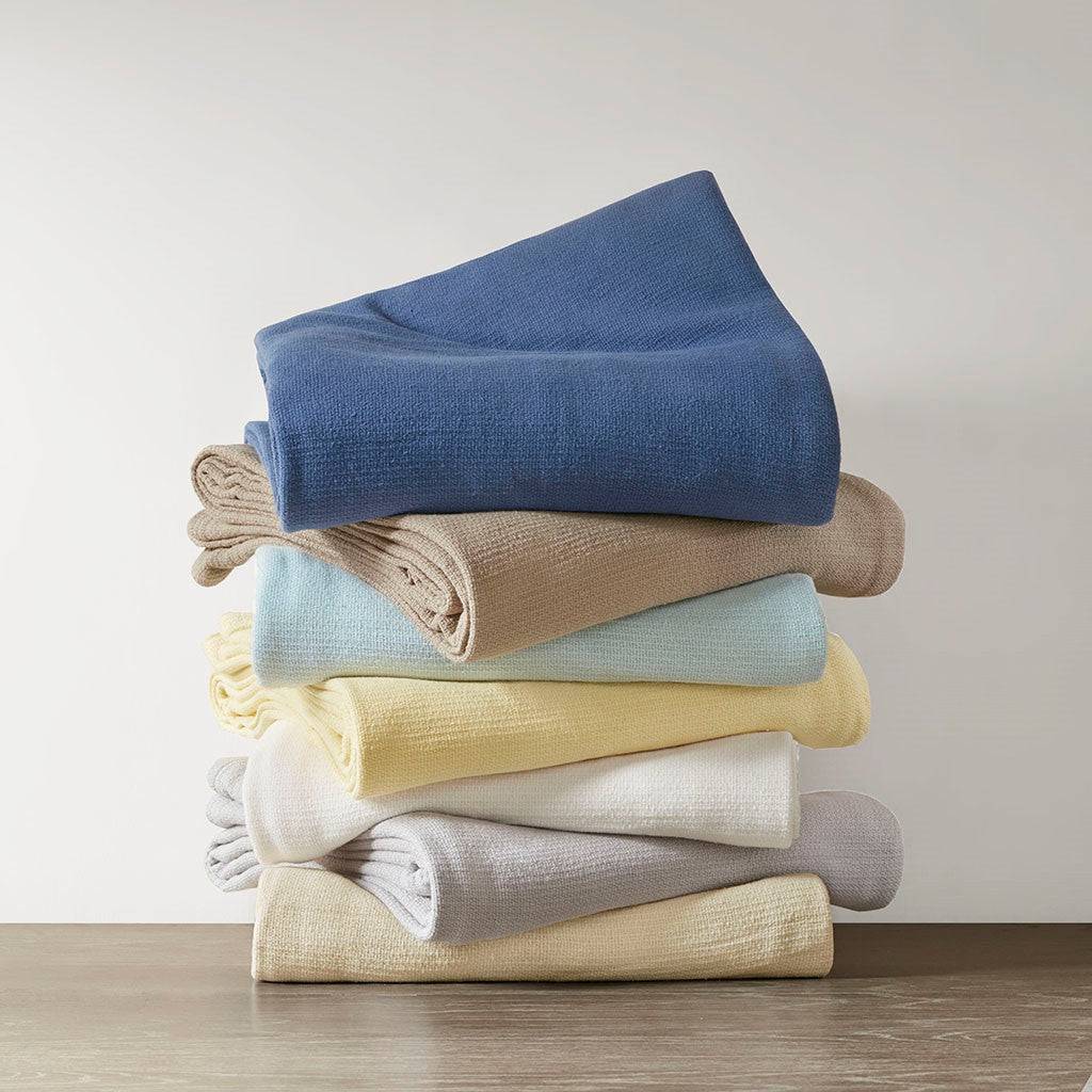 SALE! Universal V Berth 100% Cotton Blanket Soft & Lightweight - Quahog Bay Bedding