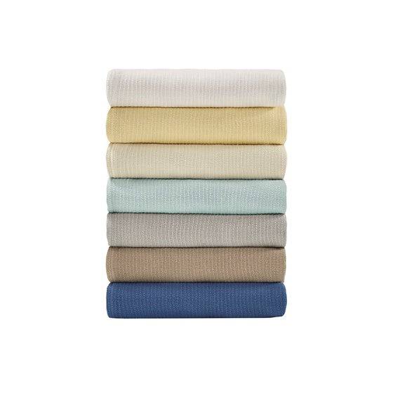 SALE! Universal V Berth 100% Cotton Blanket Soft & Lightweight - Quahog Bay Bedding