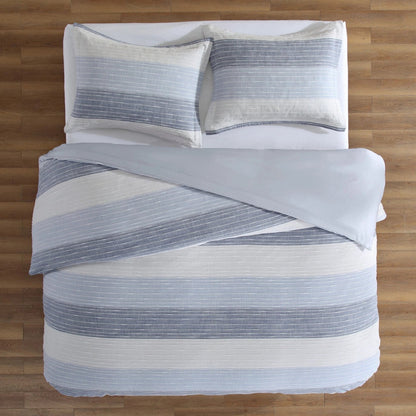 Sand Stripes Duvet/Comforter Set - Quahog Bay Bedding