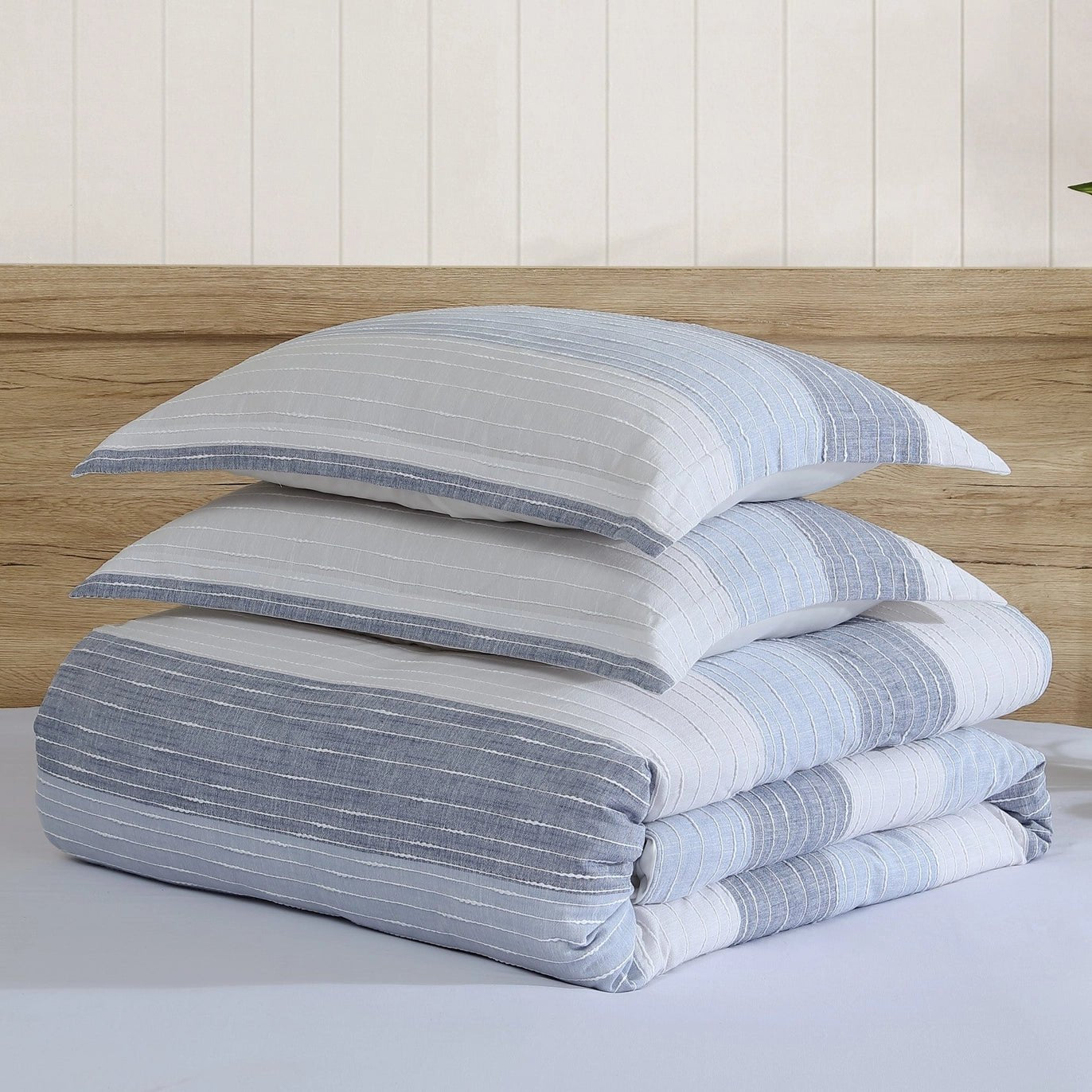 Sand Stripes Duvet/Comforter Set - Quahog Bay Bedding