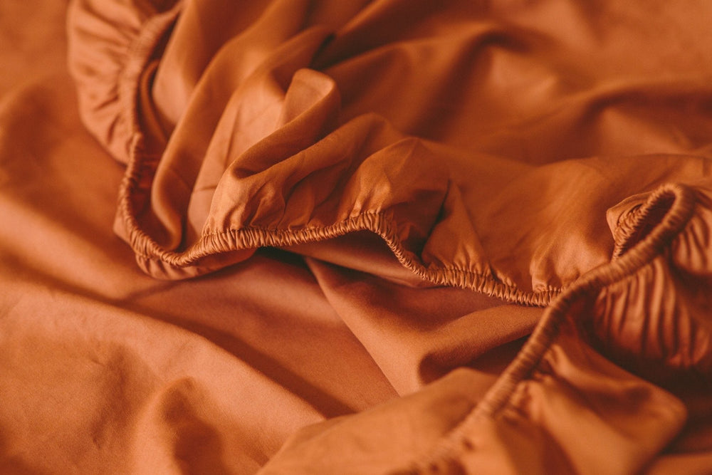 Sateen Organic Cotton Sheet Set + Pillowcases - Quahog Bay Bedding