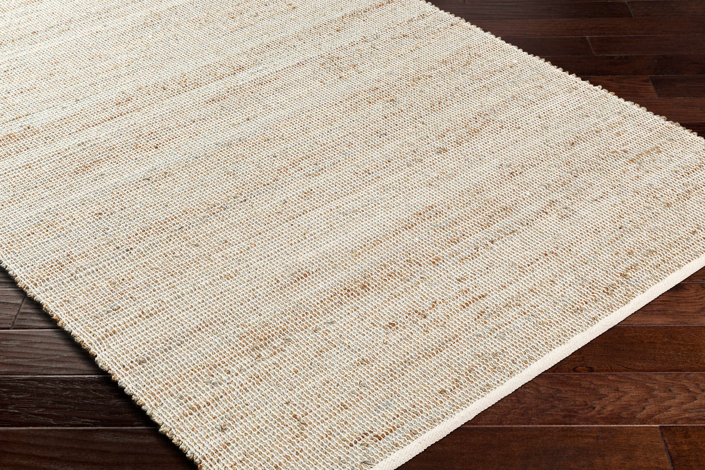Byrne Beige & Green Jute Rug