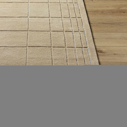 Sedna Brown Wool Area Rug - Quahog Bay Bedding
