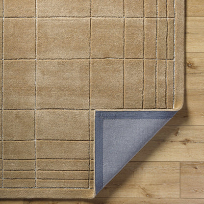 Sedna Brown Wool Area Rug - Quahog Bay Bedding