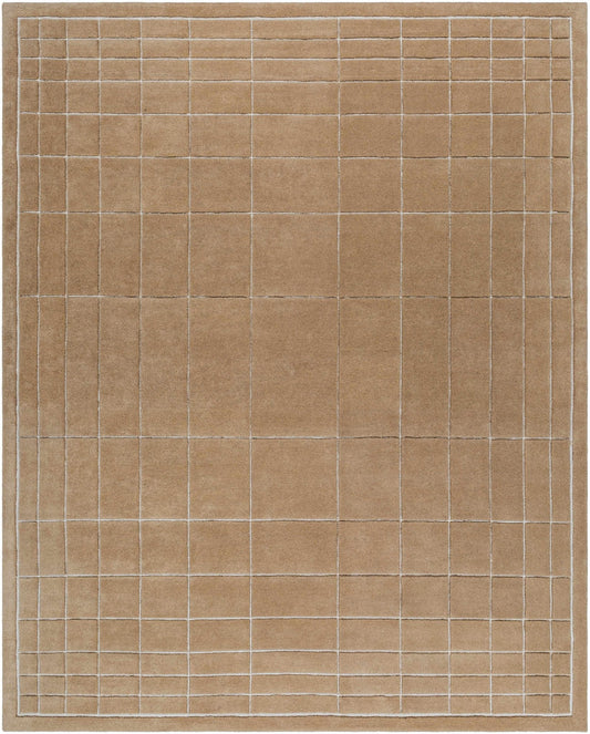Sedna Brown Wool Area Rug - Quahog Bay Bedding