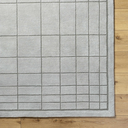 Sedna Gray Wool Area Rug - Quahog Bay Bedding