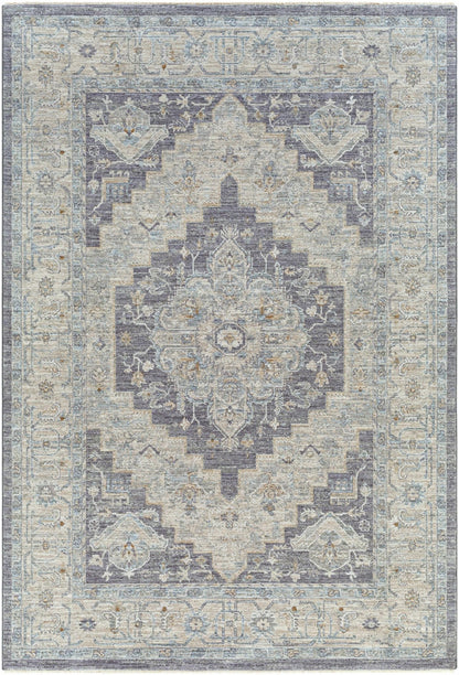 Sema Blue Medallion Rug - Clearance - Quahog Bay Bedding